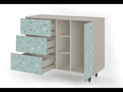 Aparador - 125x98x48 cm - BS2 - Blue Drops, Arena