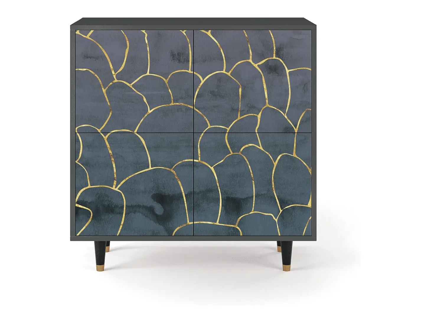 Aparador - 94x96x48 cm - BS3 - Blue Lagoon, Antracita