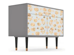 Aparador - 115x85x48 cm - BS4 - Blue Giraffe, Gris