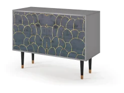 Aparador - 115x85x48 cm - BS4 - Blue Lagoon, Gris