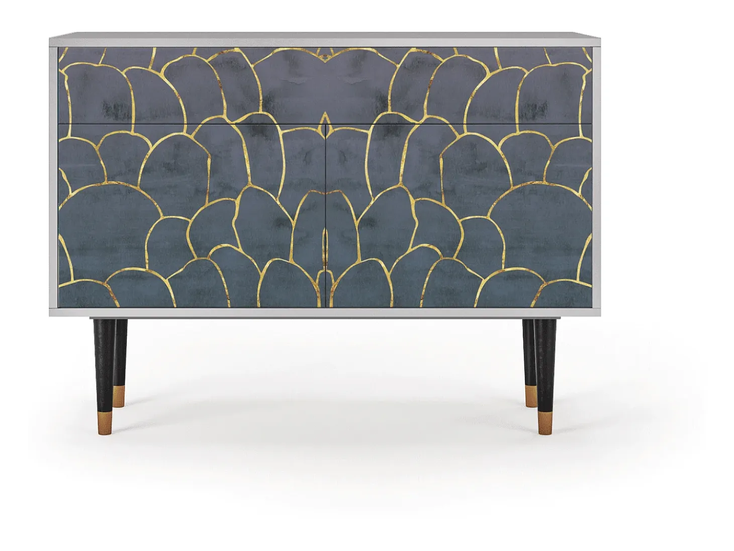 Aparador - 115x85x48 cm - BS4 - Blue Lagoon, Gris