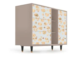 Aparador - 125x98x48 cm - BS2 - Blue Giraffe, Latte