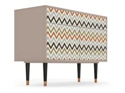 Aparador - 115x85x48 cm - BS4 - Bright Ripple, Latte