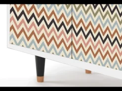Aparador - 94x96x48 cm - BS3 - Bright Ripple, Blanco