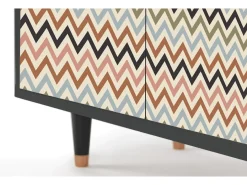 Aparador - 94x96x48 cm - BS3 - Bright Ripple, Antracita