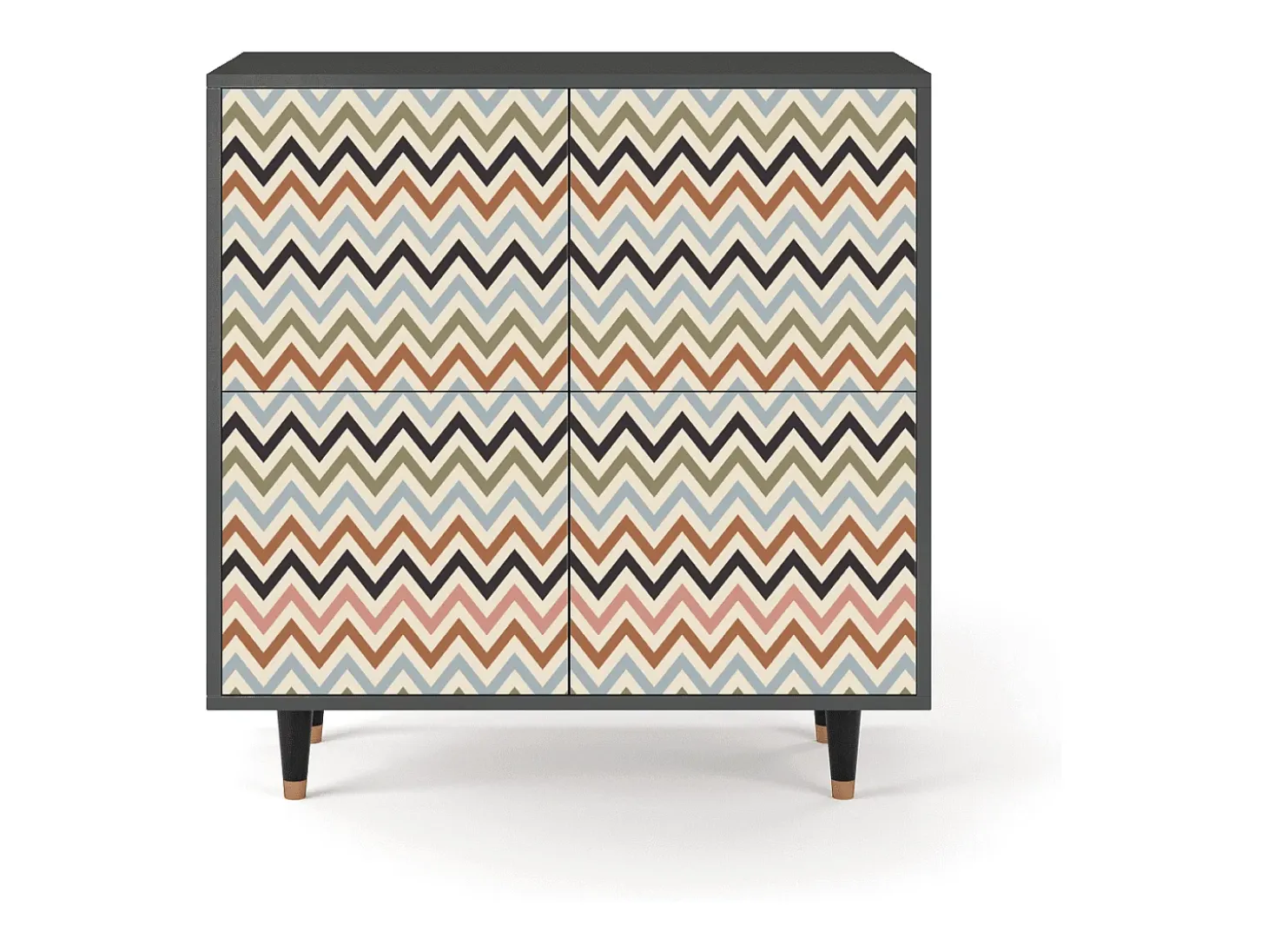 Aparador - 94x96x48 cm - BS3 - Bright Ripple, Antracita