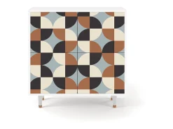 Aparador - 94x96x48 cm - BS3 - Brown Sensation, Blanco