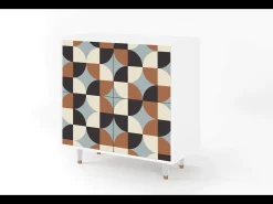 Aparador - 94x96x48 cm - BS3 - Brown Sensation, Blanco