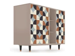 Aparador - 125x98x48 cm - BS2 - Brown Sensation, Latte