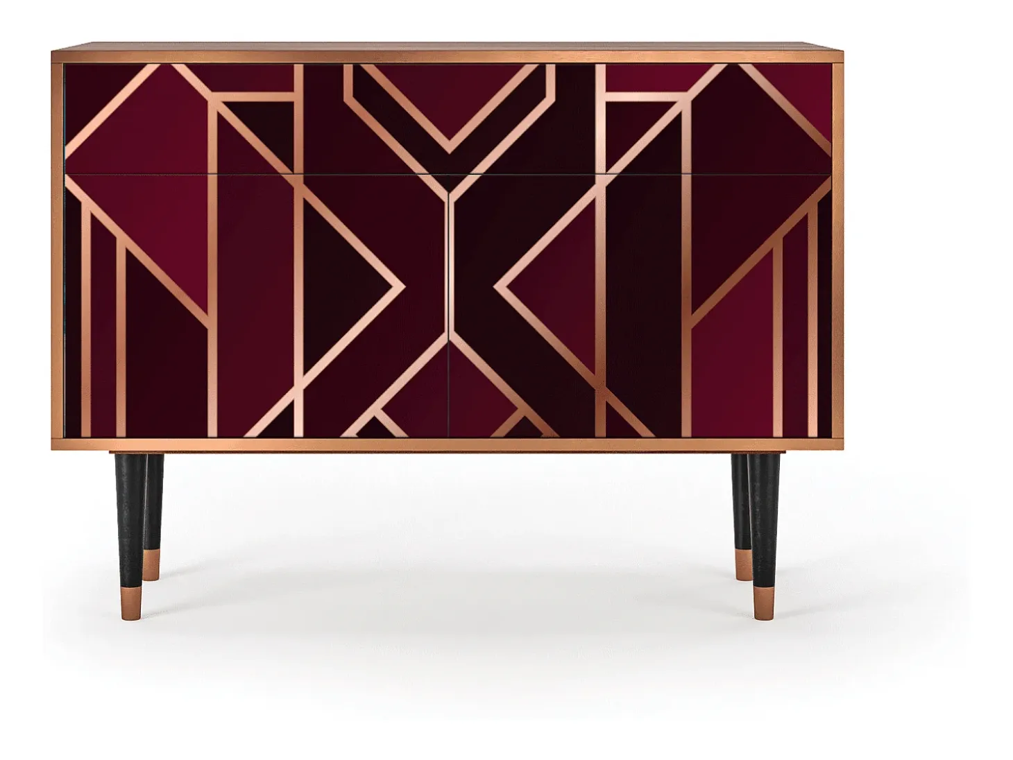 Aparador - 115x85x48 cm - BS4 - Burgundy Jewelery, Nogal
