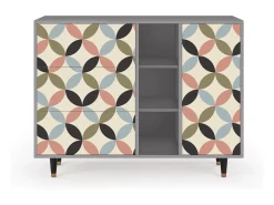 Aparador - 125x98x48 cm - BS2 - Butterfly Effect, Gris