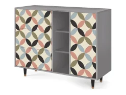 Aparador - 125x98x48 cm - BS2 - Butterfly Effect, Gris