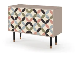 Aparador - 115x85x48 cm - BS4 - Butterfly Effect, Latte