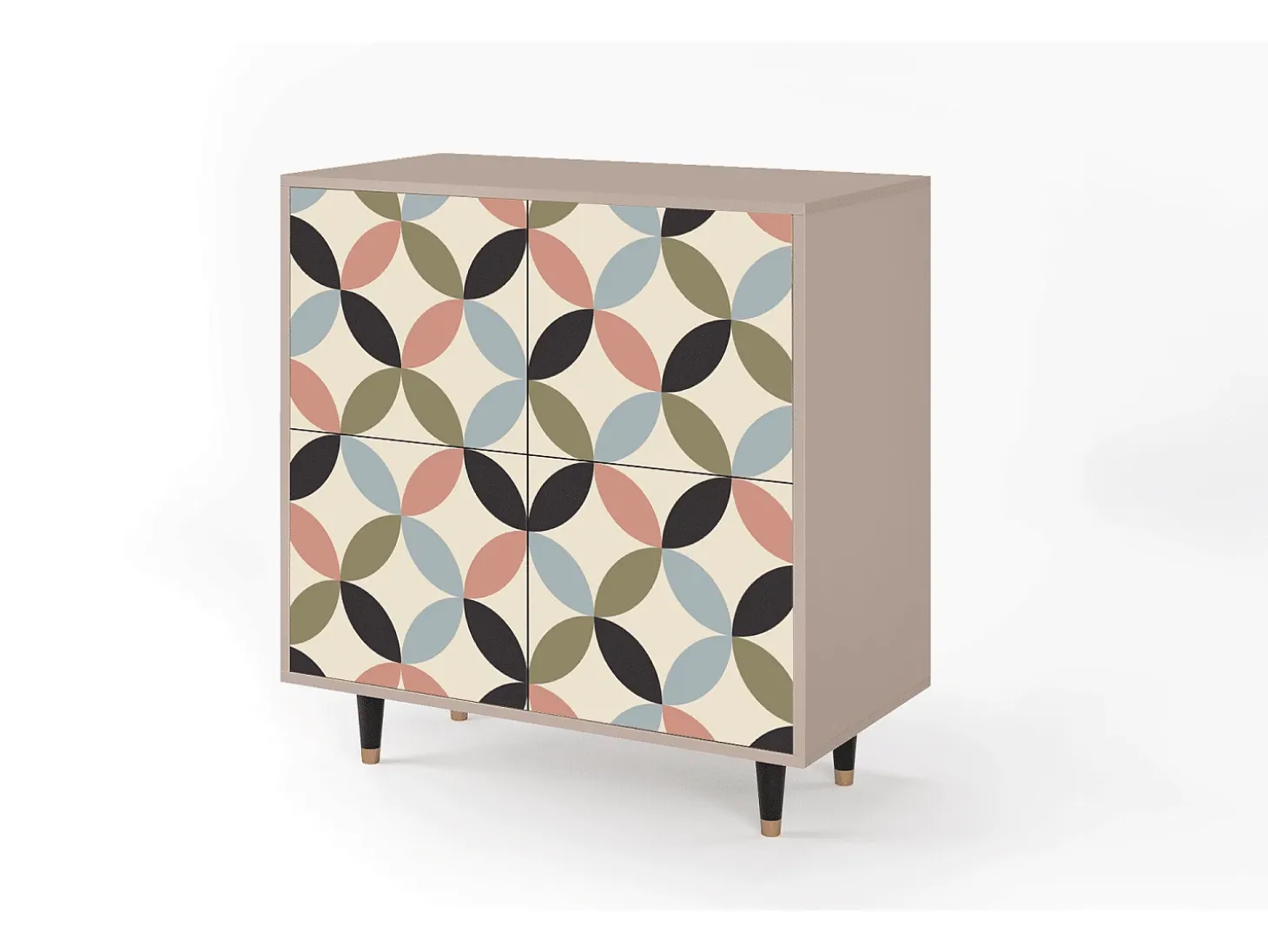 Aparador - 94x96x48 cm - BS3 - Butterfly Effect, Latte