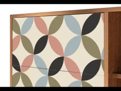 Aparador - 125x98x48 cm - BS2 - Butterfly Effect, Nogal