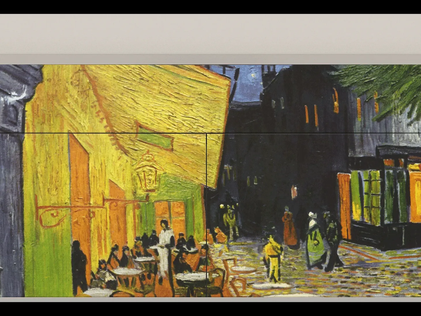 Aparador - 115x85x48 cm - BS4 - Café Terrace at Night, Arena
