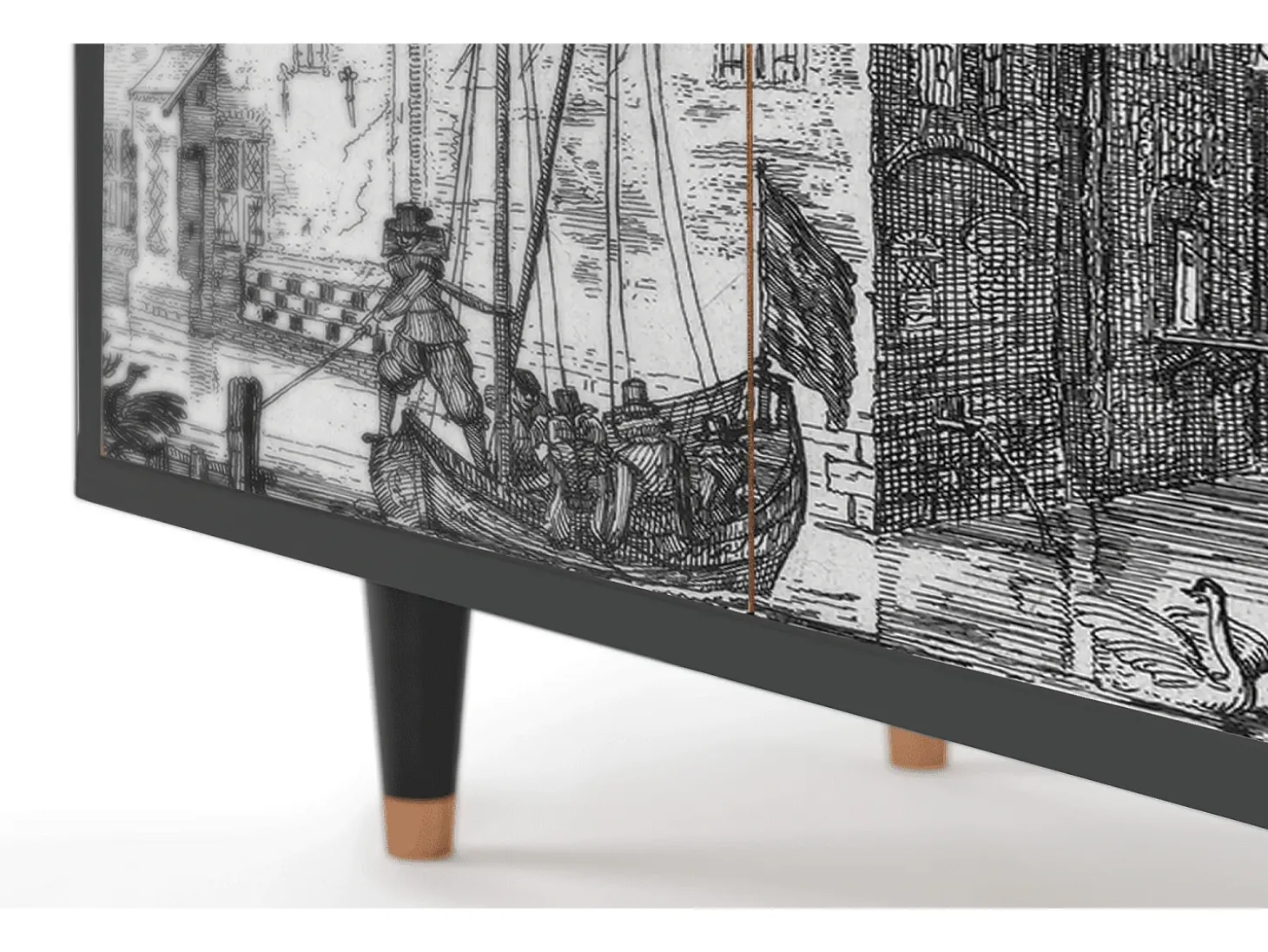 Aparador - 94x96x48 cm - BS3 - Castle by Breugel, Antracita