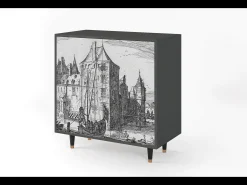 Aparador - 94x96x48 cm - BS3 - Castle by Breugel, Antracita