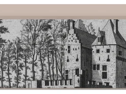 Aparador - 115x85x48 cm - BS4 - Castle with Bridge, Latte