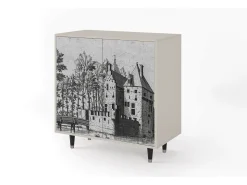 Aparador - 94x96x48 cm - BS3 - Castle with Bridge, Arena