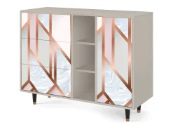 Aparador - 125x98x48 cm - BS2 - Champagne Story, Arena