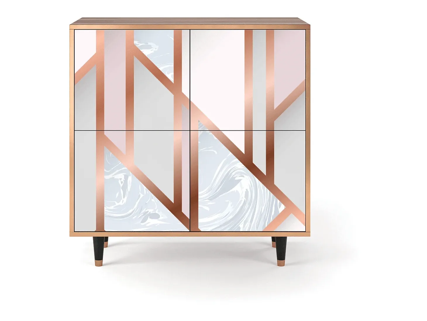 Aparador - 94x96x48 cm - BS3 - Champagne Story, Nogal