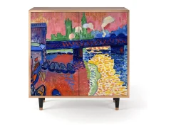 Aparador - 94x96x48 cm - BS3 - Charing Cross Bridge, Nogal