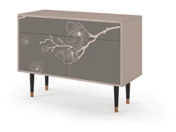 Aparador - 115x85x48 cm - BS4 - Cherry Blossom, Latte