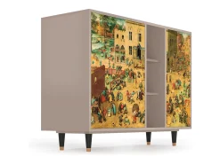 Aparador - 125x98x48 cm - BS2 - Children Games, Latte