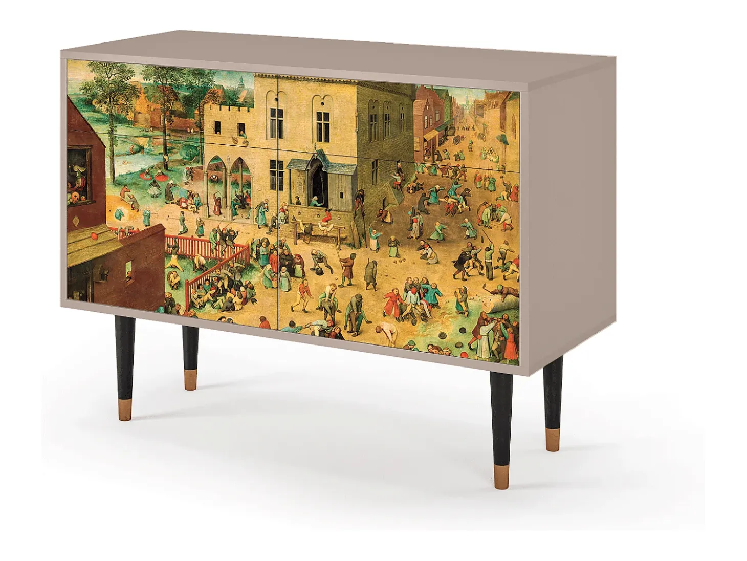 Aparador - 115x85x48 cm - BS4 - Children Games, Latte