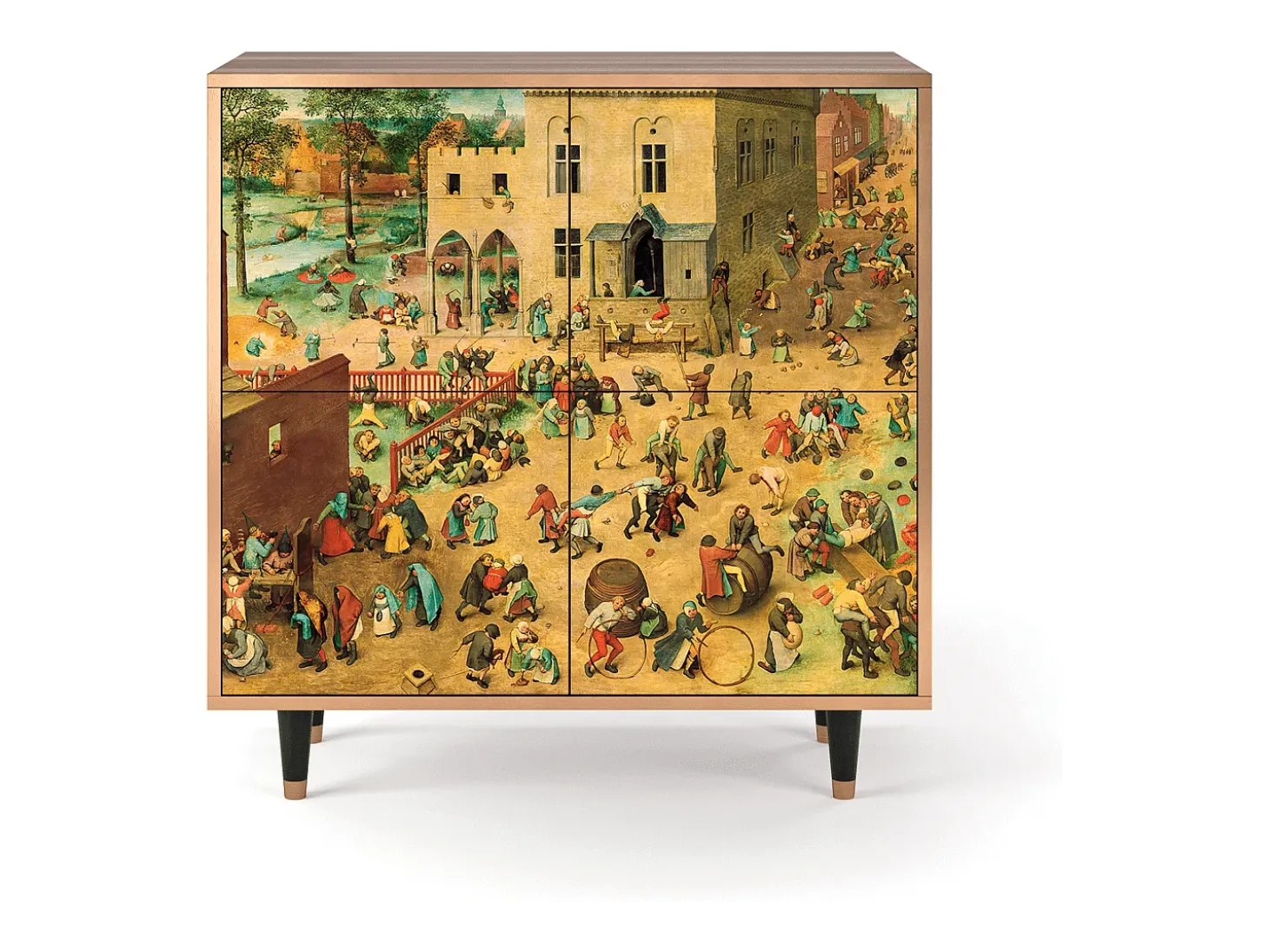 Aparador - 94x96x48 cm - BS3 - Children Games, Nogal