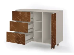 Aparador - 125x98x48 cm - BS2 - Chocolate Bar, Arena