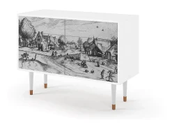 Aparador - 115x85x48 cm - BS4 - Country Village, Blanco