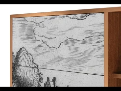 Aparador - 125x98x48 cm - BS2 - Country Village, Nogal