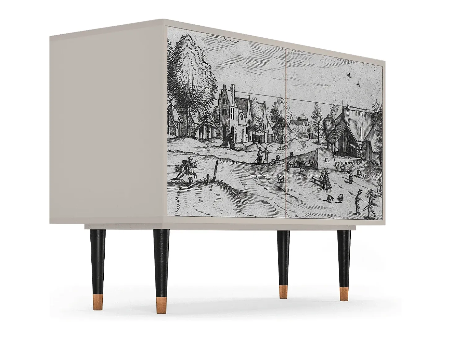 Aparador - 115x85x48 cm - BS4 - Country Village, Arena