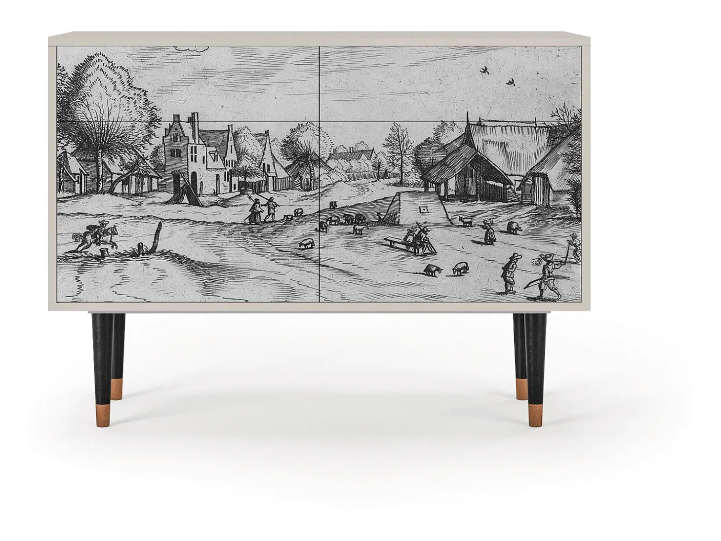 Aparador - 115x85x48 cm - BS4 - Country Village, Arena
