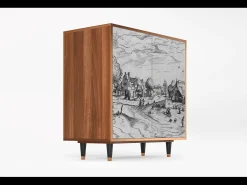 Aparador - 94x96x48 cm - BS3 - Country Village, Nogal