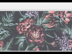 Aparador - 115x85x48 cm - BS4 - Dark Peonies, Blanco
