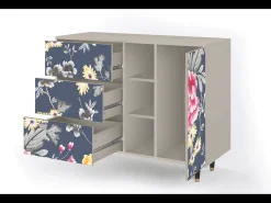 Aparador - 125x98x48 cm - BS2 - Dark Flower Bed, Arena