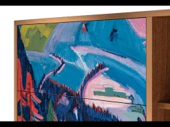Aparador - 125x98x48 cm - BS2 - Davos Winter, Nogal