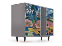 Aparador - 125x98x48 cm - BS2 - Day of the God, Gris