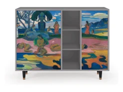 Aparador - 125x98x48 cm - BS2 - Day of the God, Gris