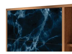 Aparador - 125x98x48 cm - BS2 - Deep Ocean, Nogal