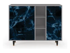 Aparador - 125x98x48 cm - BS2 - Deep Ocean, Gris