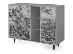 Aparador - 125x98x48 cm - BS2 - Departure, Gris