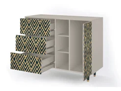 Aparador - 125x98x48 cm - BS2 - Egypt Triangles, Arena