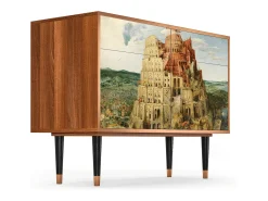 Aparador - 115x85x48 cm - BS4 - Elder The Tower, Nogal