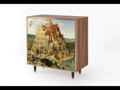 Aparador - 94x96x48 cm - BS3 - Elder The Tower, Nogal