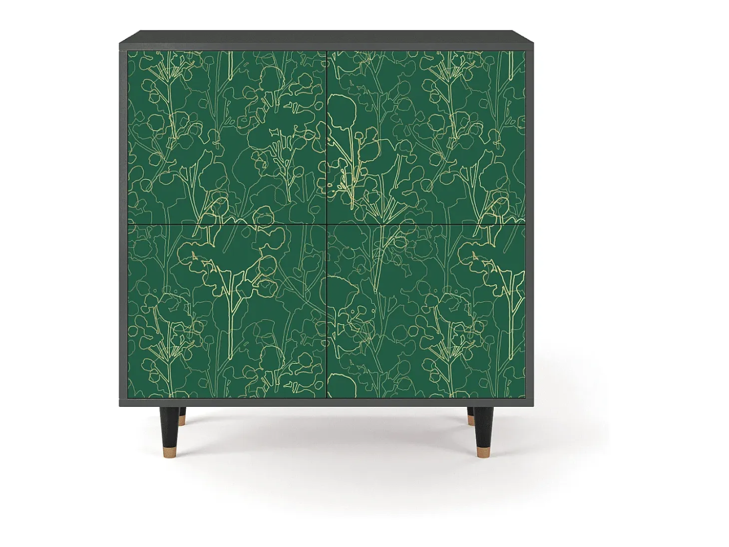 Aparador - 94x96x48 cm - BS3 - Emerald Forest, Antracita