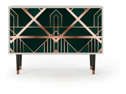 Aparador - 115x85x48 cm - BS4 - Emerald Gatsby, Arena